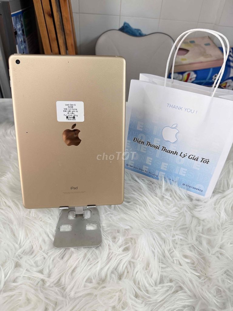 ✅Sale✅⭐️⭐️⭐️Ipad Gen 6 , 32GB, Nguyen zin⭐️⭐️⭐️. Mua bán Máy tính bảng tại Thành phố Huế Thừa Thiên Huế được đăng bởi Cầm Đồ Thanh Lý  hình 1