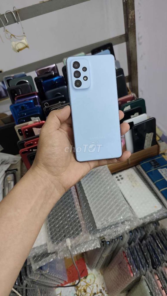 Samsung A53 5G, ram 8gb, 128gb, chính hãng. Mua bán Điện thoại tại Quận Gò Vấp Tp Hồ Chí Minh được đăng bởi A LONG   nhận thanh toán THẺ TÍN DỤNG hình 1