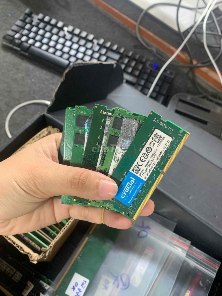 RAM LAPTOP PC BUSS 2400 2666 GIÁ 1650k. Mua bán Linh kiện (RAM, Card...) tại Quận Phú Nhuận Tp Hồ Chí Minh được đăng bởi tiến tài 770 nguyễn kiệm p4 quận phú nhuận hình 1