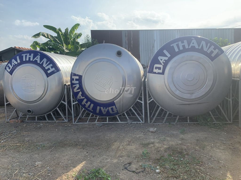 Bồn nước Đại Thành Inox 10.000L mới 90%. Mua bán Nội thất, đồ gia dụng khác tại Huyện Củ Chi Tp Hồ Chí Minh được đăng bởi BỒN NHỰA VÀ INOX hình 1