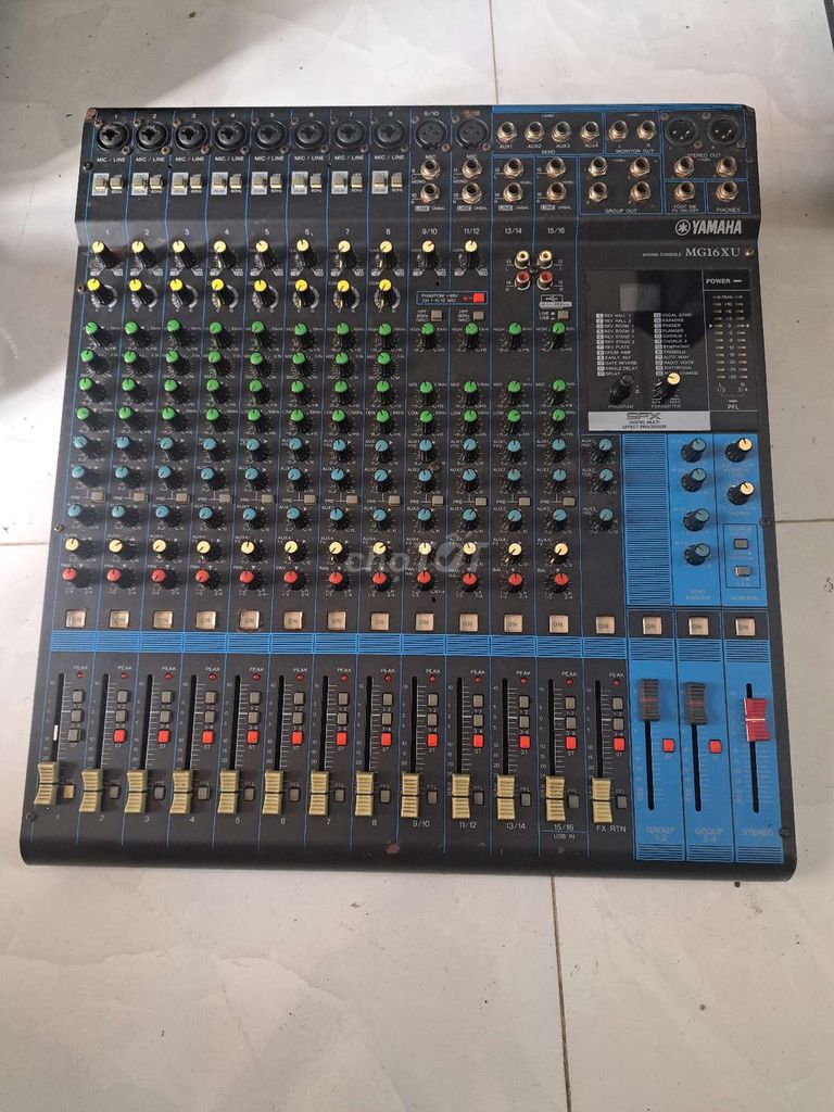Bàn trộn âm thanh Yamaha MG16XU Đen. Mua bán Tivi, Âm thanh tại Quận Tân Bình Tp Hồ Chí Minh được đăng bởi mili hình 1