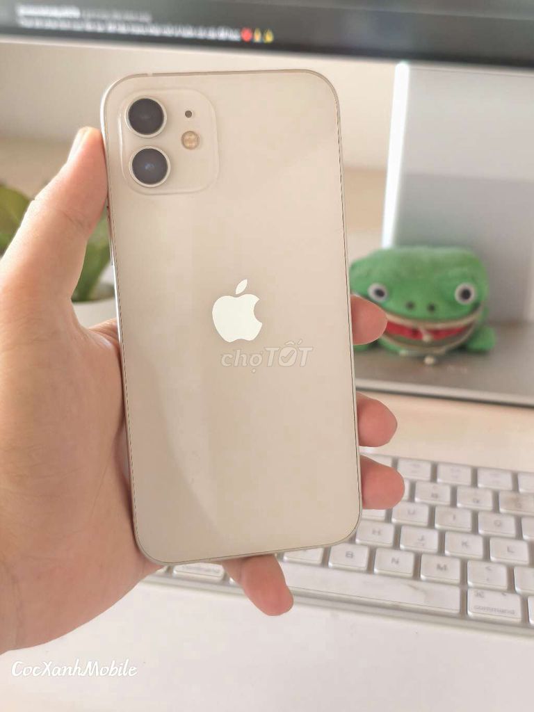 iPhone 12 64GB Trắng pin 100%, zin all. Mua bán Điện thoại tại Quận Liên Chiểu Đà Nẵng được đăng bởi Minh Hiệp CócXanhMobile hình 1