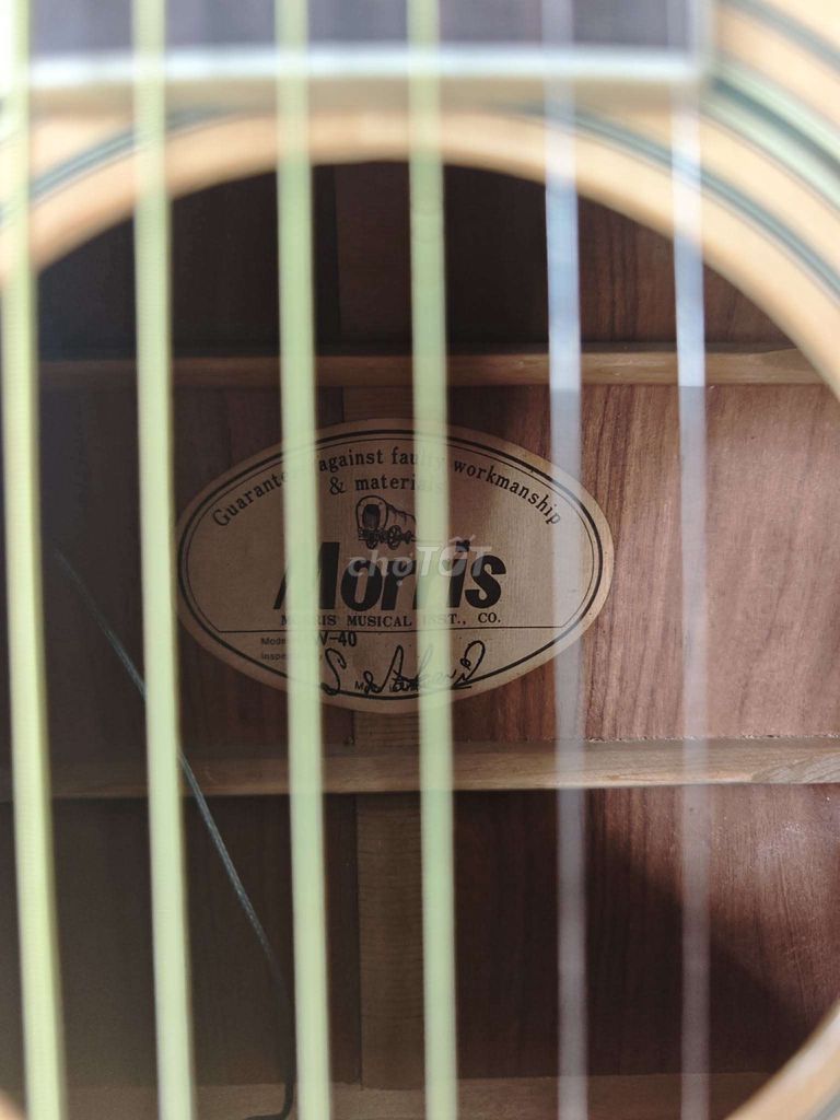 Đàn guitar Morris W40 Nâu Đã dùng. Mua bán Nhạc cụ tại Quận Sơn Trà Đà Nẵng được đăng bởi Nguyễn Diễn hình 1