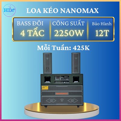 BÁN TRẢ GÓP LOA NANOMAX PRO-215A - 0 QUA  NGÂN. Mua bán Tivi, Âm thanh tại Huyện Củ Chi Tp Hồ Chí Minh được đăng bởi Điện Tử Hà Dương