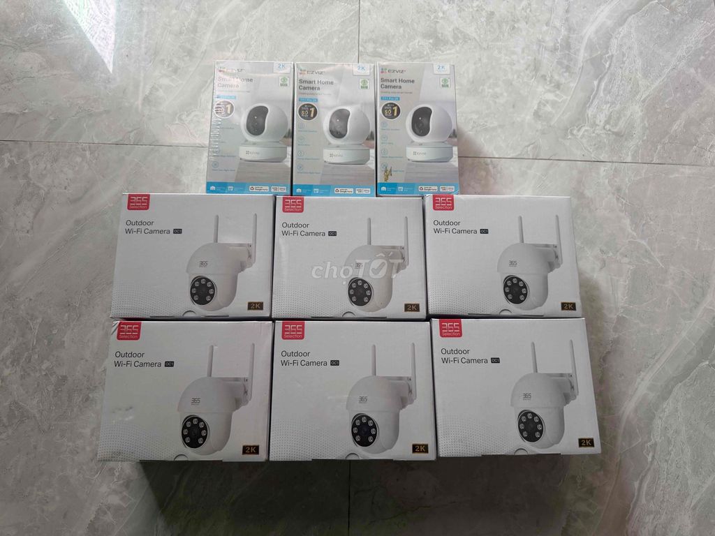 Camera an ninh EZVIZ TY1 3MP Wi-Fi Trắng. Mua bán Máy ảnh, Máy quay tại Thành phố Thuận An Bình Dương được đăng bởi Fong hình 1