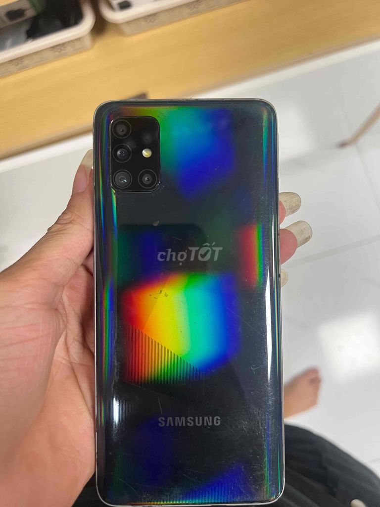Samsung Galaxy A51 6GB/128GB Đen. Mua bán Điện thoại tại Huyện Hậu Lộc Thanh Hóa được đăng bởi Kiều Hảiii hình 1