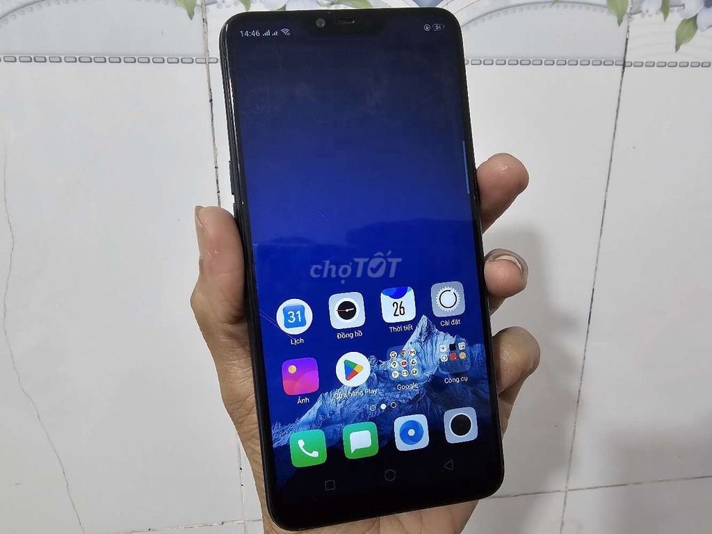 Oppo A3S Hãng 2 Sim 6+128G 6.2in HD+ LCD 4230ah. Mua bán Điện thoại tại Quận Ninh Kiều Cần Thơ được đăng bởi Đang Mobile Có Thu Máy Lại Mua bán uy tín  hình 1