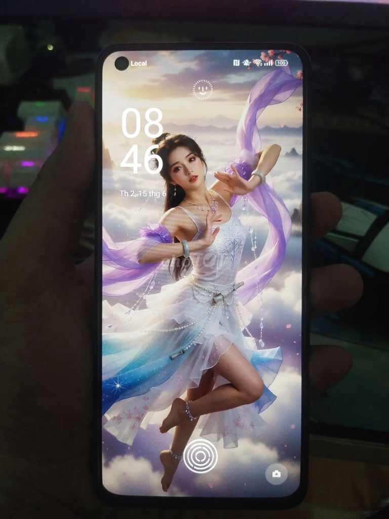 Oppo Reno6 5G 128GB Đen. Mua bán Điện thoại tại Huyện Bình Chánh Tp Hồ Chí Minh được đăng bởi Nv Ahamove hình 1