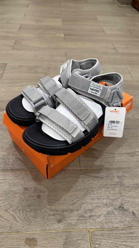 Dép sandal Vento VEGA II Ghi. Mua bán Giày dép tại Quận Ngô Quyền Hải Phòng được đăng bởi Hưng Vũ hình 1