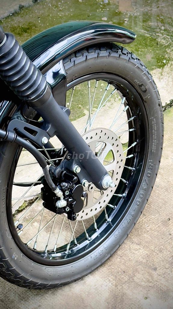 Кавасаки W175 2023 Черный