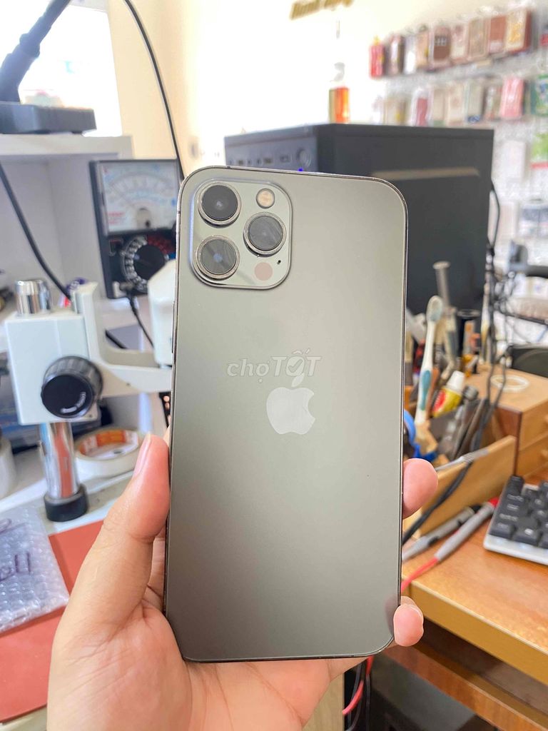 Apple iPhone 12 Pro Max 128GB Xám Đã sử dụng. Mua bán Điện thoại tại Huyện Thuỷ Nguyên Hải Phòng được đăng bởi Nhật Hạ Mobile hình 1