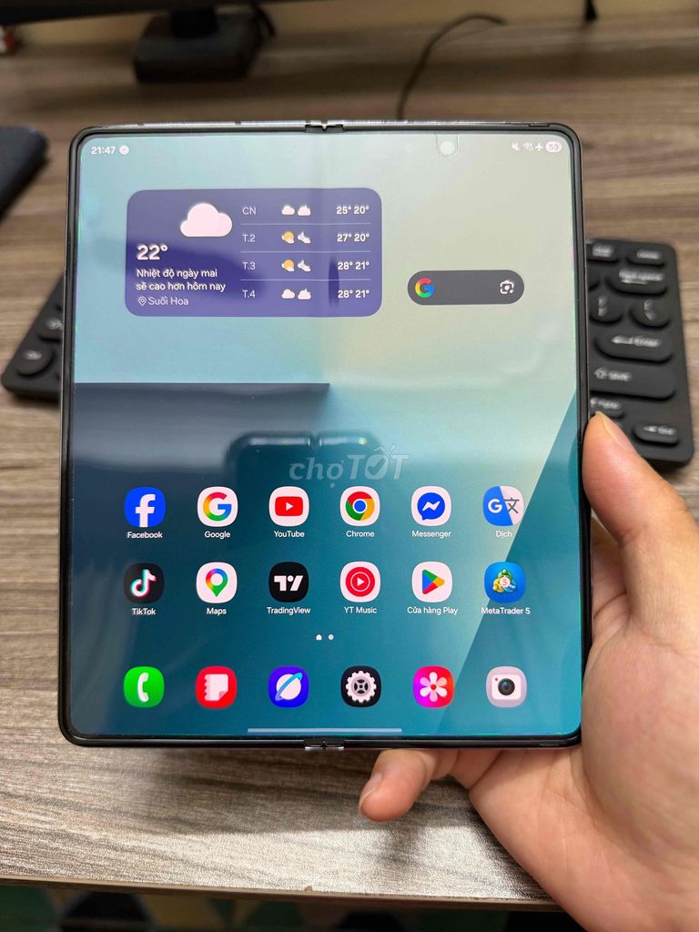 Samsung Z Fold 5 256GB Bạc. Mua bán Điện thoại tại Thành phố Bắc Ninh Bắc Ninh được đăng bởi Nguyen Quang Tu hình 1