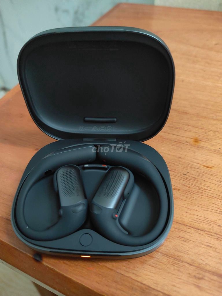 Tai nghe Bluetooth Shokz OpenFit Pro Đen. Mua bán Tivi, Âm thanh tại Quận Nam Từ Liêm Hà Nội được đăng bởi Bùi Văn Quý  hình 1