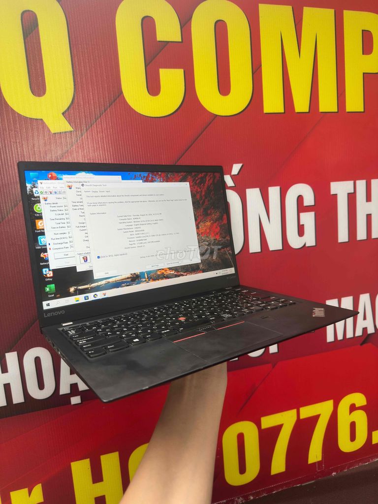 Lenovo Thinkpad X1 Carbon i5-7300U 16GB/128GB SSD. Mua bán Laptop tại Quận Đống Đa Hà Nội được đăng bởi HQ Computer Chùa Láng hình 1