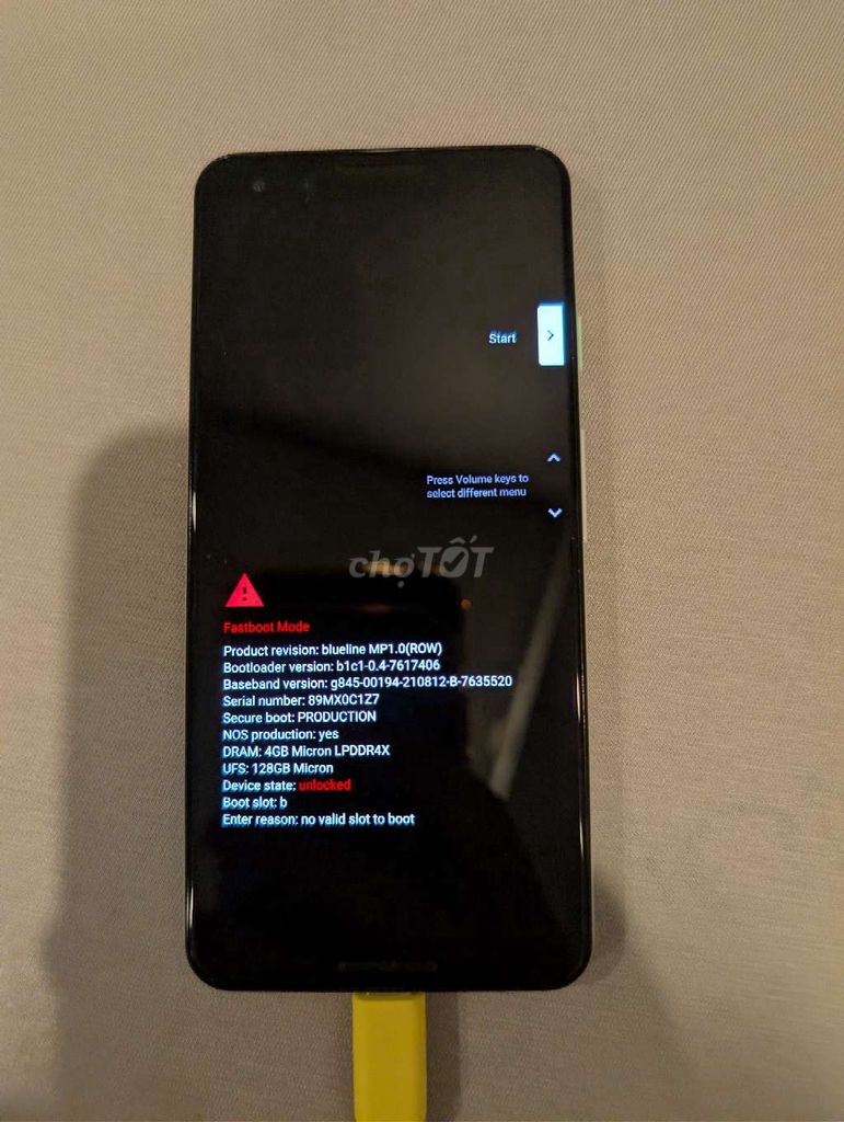 Google Pixel 3 bricked. Mua bán Điện thoại tại Thành phố Thủ Đức Tp Hồ Chí Minh được đăng bởi Vladimir Kozbin hình 1