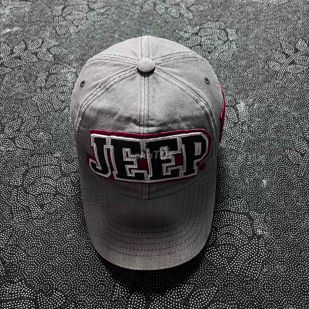 Mũ lưỡi trai Jeep Xám Unisex 56-57. Mua bán Phụ kiện thời trang khác tại Huyện Đức Trọng Lâm Đồng được đăng bởi Black 2hand  hình 1