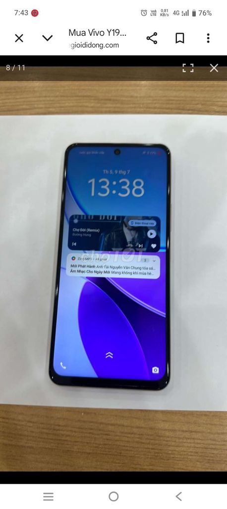 Vivo Y19s 128GB Trắng 6+6 GB. Mua bán Điện thoại tại Thành phố Vĩnh Long Vĩnh Long được đăng bởi Nguyễn Văn hai  hình 1