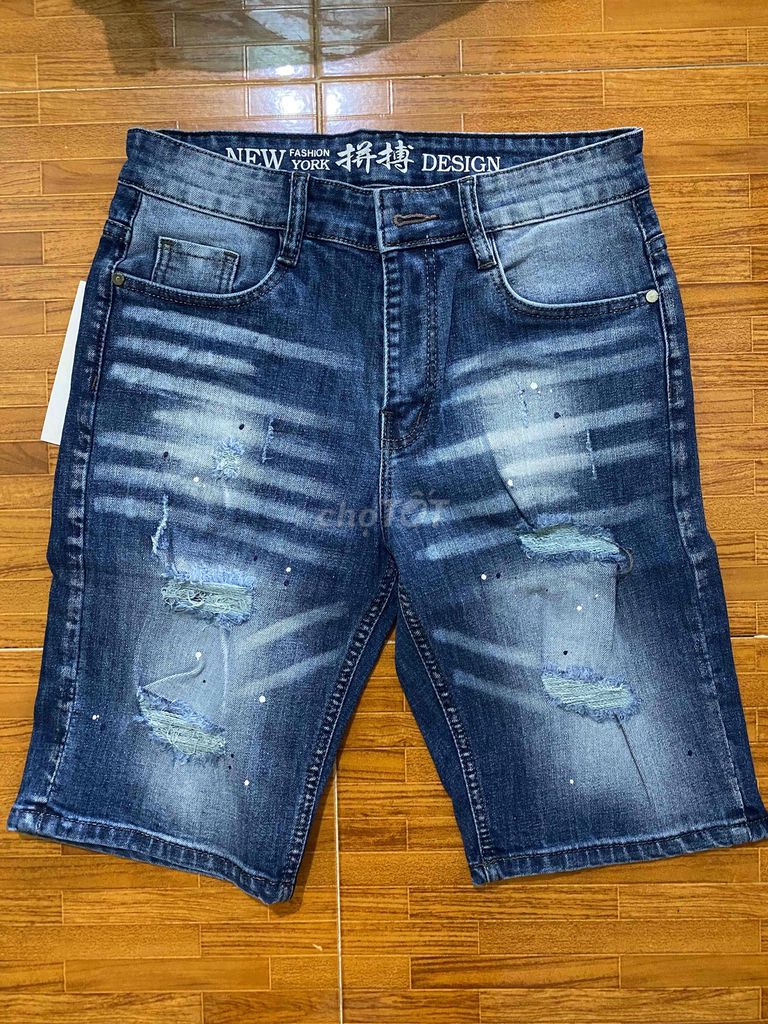 Quần soóc Jean nam size 28-29. Mua bán Quần áo tại Thị xã Nghi Sơn Thanh Hóa được đăng bởi Đại Dô hình 1