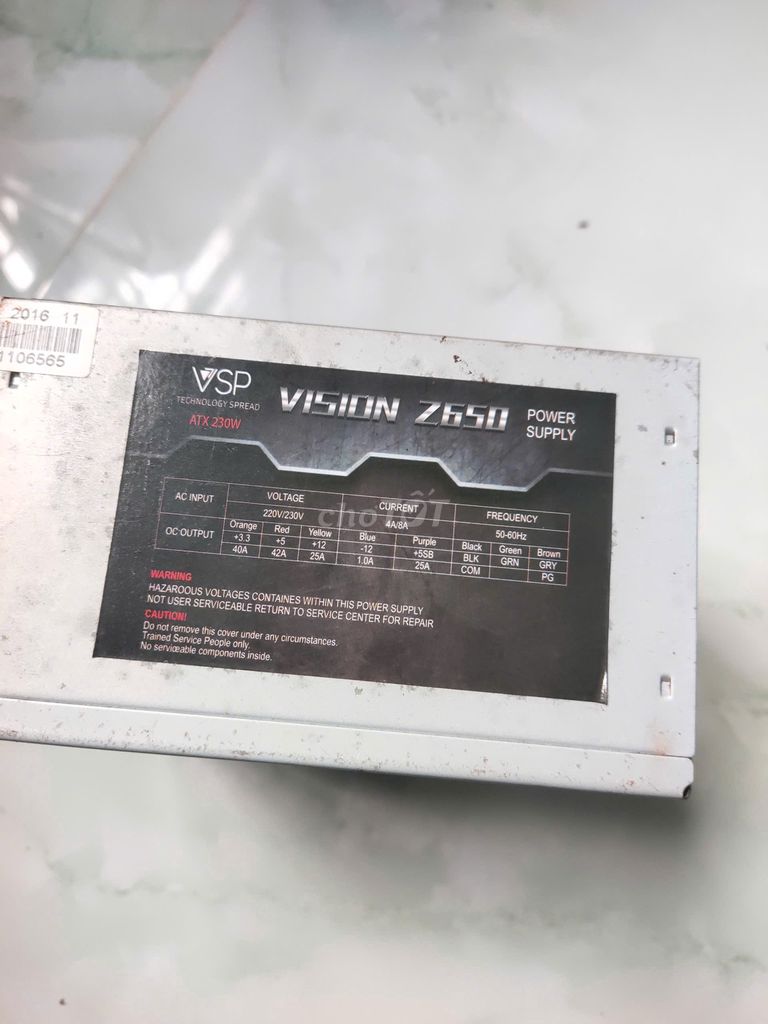 Cần bán bộ nguồn VSP như hình