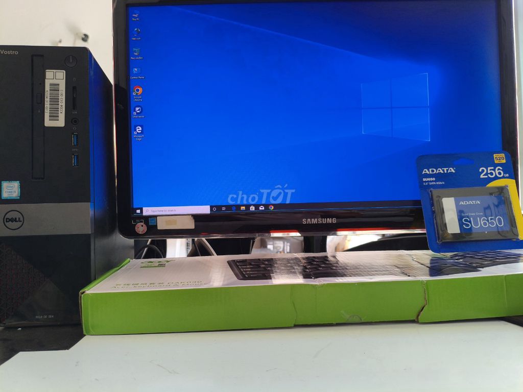 Dell Vostro i5-6500, RAM 8Gb, SSD256 | màn 23 inch. Mua bán Máy tính để bàn tại Quận Bình Thuỷ Cần Thơ được đăng bởi Tin Học Minh Ngọc hình 1