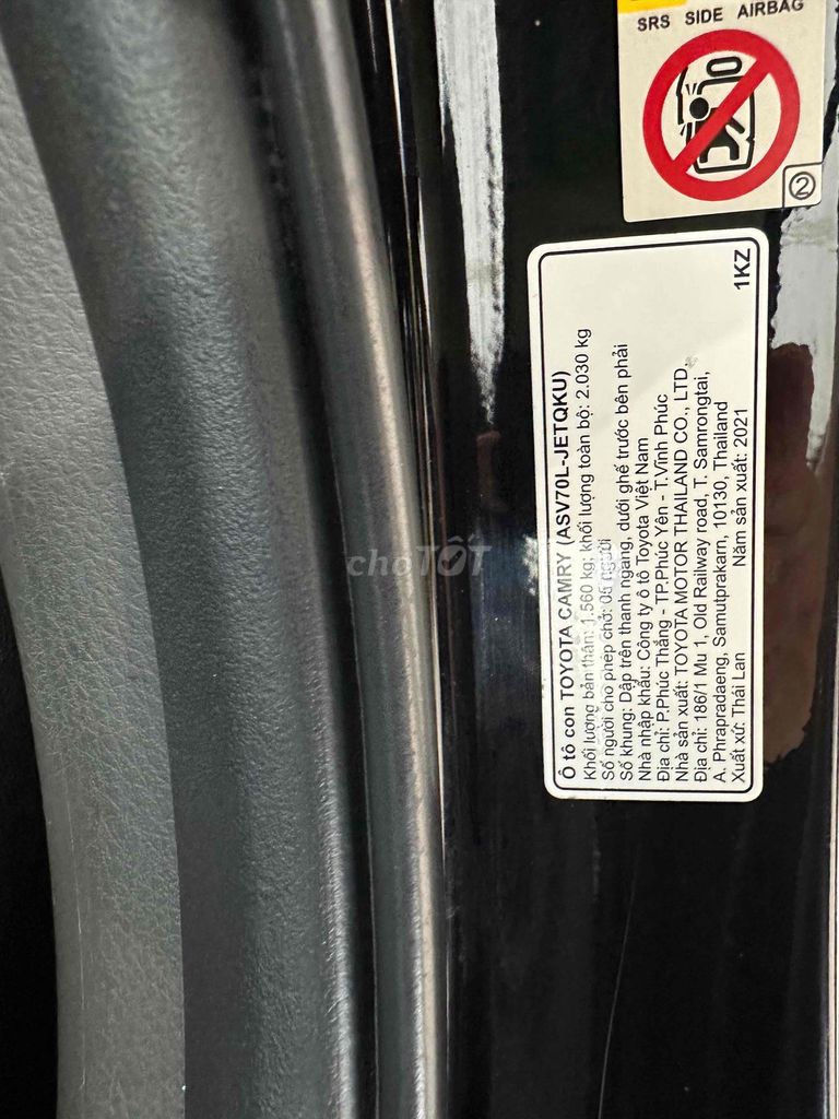 TOYOTA CAMRY 2,5 Q ĐEN 2021 bảo hành chính hãng. Mua bán Ô tô tại Quận Bình Thạnh Tp Hồ Chí Minh được đăng bởi phuongneo hình 4