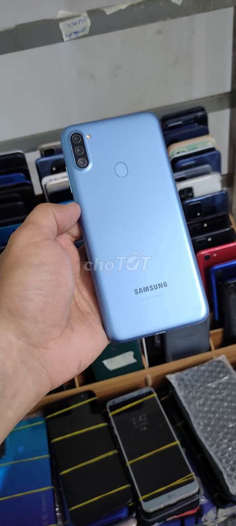Samsung A11 2020, Android 11, pin 5000. Mua bán Điện thoại tại Quận Gò Vấp Tp Hồ Chí Minh được đăng bởi A LONG   nhận thanh toán THẺ TÍN DỤNG hình 1