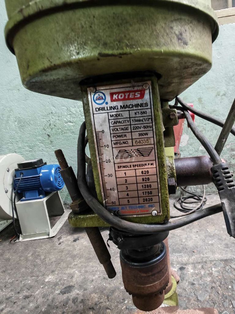 Khoan bàn Kotes KT-560 220V 350W Xanh rêu. Mua bán Đồ chuyên dụng, Giống nuôi trồng tại Quận 3 Tp Hồ Chí Minh được đăng bởi Phù Du hình 1