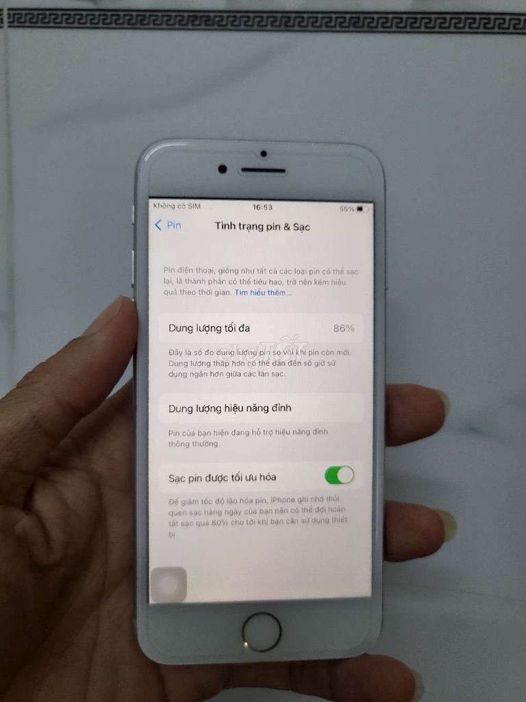 Apple iPhone 8 64GB Bạc Đã dùng. Mua bán Điện thoại tại Thành phố Vũng Tàu Bà Rịa - Vũng Tàu được đăng bởi Kem hình 1