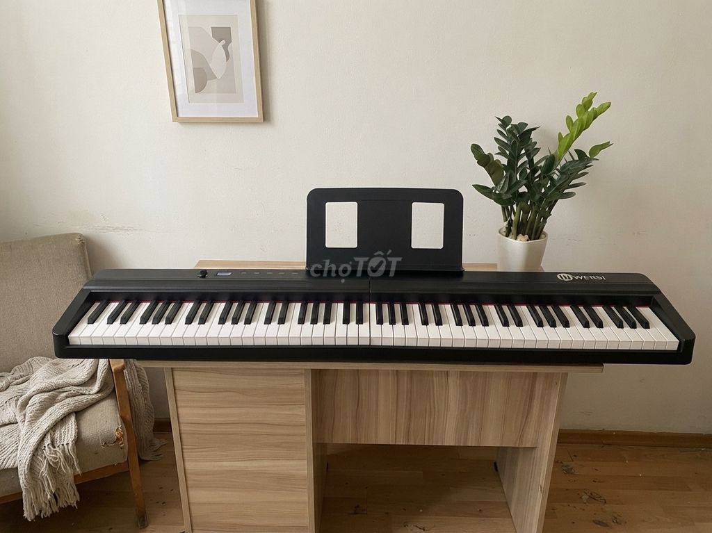 Đàn piano điện WERSI gấp gọn Đen Mới 99%. Mua bán Nhạc cụ tại Thành phố Thuận An Bình Dương được đăng bởi Thành Nhân Cao hình 1