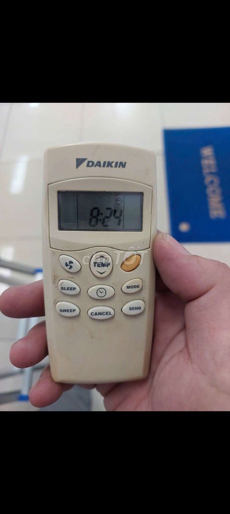 Điều khiển điều hòa Daikin Trắng. Mua bán Máy lạnh, điều hoà tại Huyện Long Thành Đồng Nai được đăng bởi duong van tinh hình 1