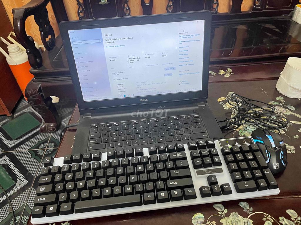 Dell 3458 i3-5005U 4GB/120GB liệt tí phím giá 850k. Mua bán Laptop tại Thành phố Hải Dương Hải Dương được đăng bởi Đinh Thắng hình 1