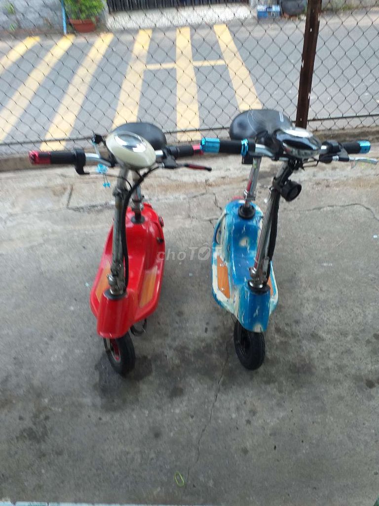 Xe điện trẻ em và người lớn,xe cập, cho hai bé