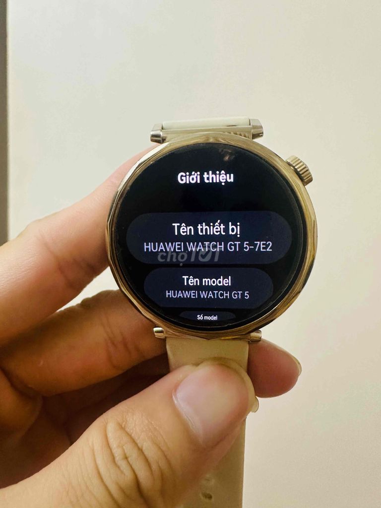 Huawei Watch GT 5 Vàng. Mua bán Thiết bị đeo thông minh tại Quận Lê Chân Hải Phòng được đăng bởi Ken Tran hình 1