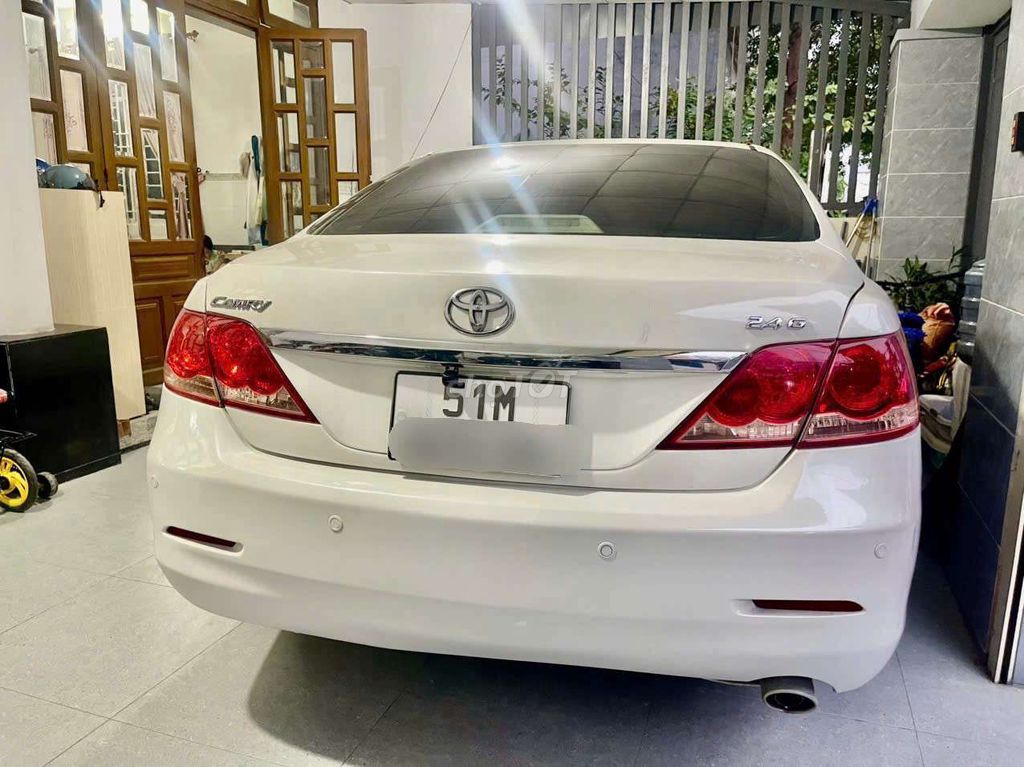Toyota Camry 2008 2.4G, номера Хошимина