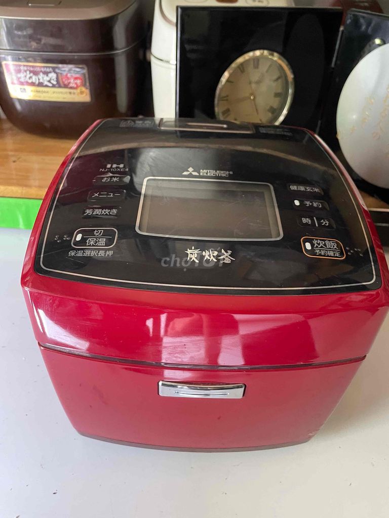 Nồi cơm điện Mitsubishi IH 1 lít Nhật Bản Đỏ. Mua bán Bếp, lò, đồ điện nhà bếp tại Quận 6 Tp Hồ Chí Minh được đăng bởi LT Japan hình 1