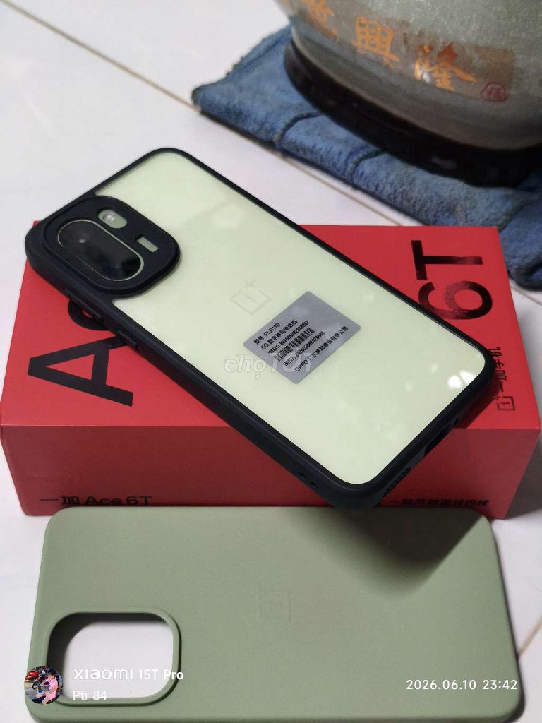 OnePlus Ace 6T 256GB Xanh lá Mới. Mua bán Điện thoại tại Huyện Long Hồ Vĩnh Long được đăng bởi ptiteck hình 1