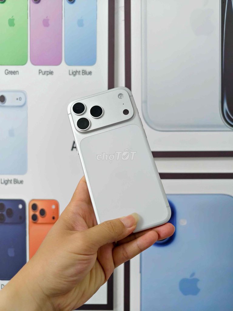 iPhone 17 ProMax 256GB Bạc Pin 100. Mua bán Điện thoại tại Quận Thanh Xuân Hà Nội được đăng bởi Hoàng Sơn Apple hình 1