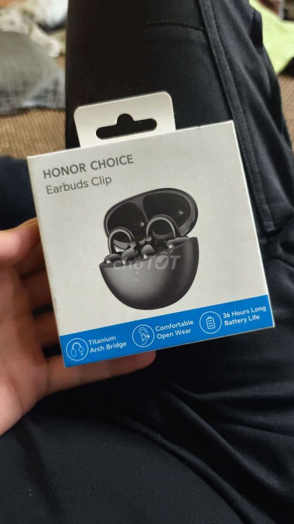 Tai nghe Honor Choice Earbuds Clip Đen. Mua bán Tivi, Âm thanh tại Quận Hoàng Mai Hà Nội được đăng bởi Trung Nguyễn hình 1