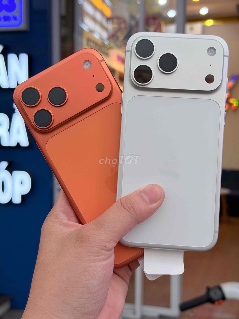 Apple iPhone 17PM 256GB Cam, Bạc Mới. Mua bán Điện thoại tại Thành phố Cao Lãnh Đồng Tháp được đăng bởi HY STORE hình 1
