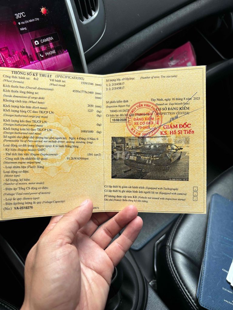 Kia Cerato 2009 1.6 AT - 131000 km. Mua bán Ô tô tại Huyện Gò Dầu Tây Ninh được đăng bởi Trai Mơ hình 9