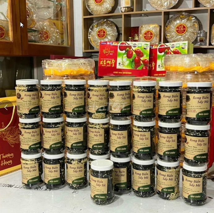 COMBO 5 HỦ RONG BIỂN SẤY TỎI MÈ, RONG BIỂN RẮC CƠM. Mua bán Đồ ăn, thực phẩm và các loại khác tại Quận Hoàng Mai Hà Nội được đăng bởi Siêu thị Anh Tú 68   hình 2