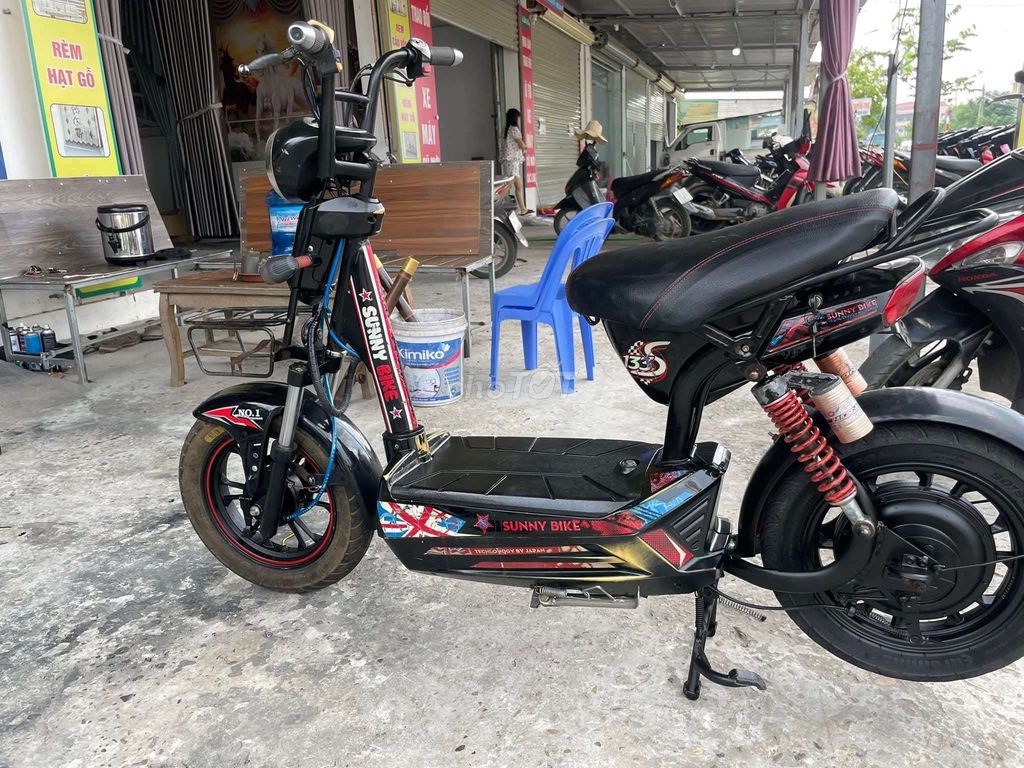 Xe 133s 4 bình to theo xe giá 5 triệu. Mua bán Xe điện tại Huyện Tri Tôn An Giang được đăng bởi Tài snd hình 2