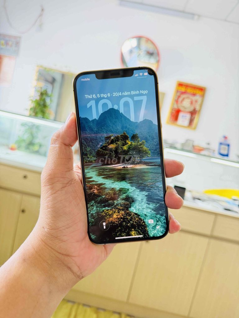iPhone 12 Pro Max 256GB Kính nứt. Mua bán Điện thoại tại Quận Ninh Kiều Cần Thơ được đăng bởi HẢI APPLE CẦN THƠ hình 1
