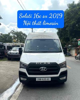 Hyundai Solati Limousine 2019 Trắng 16 chỗ
