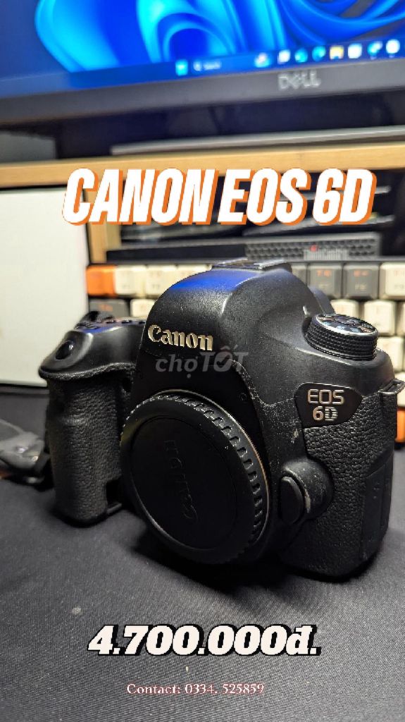 Canon 6D - Full phụ kiện - Đang sử dụng rất tốt