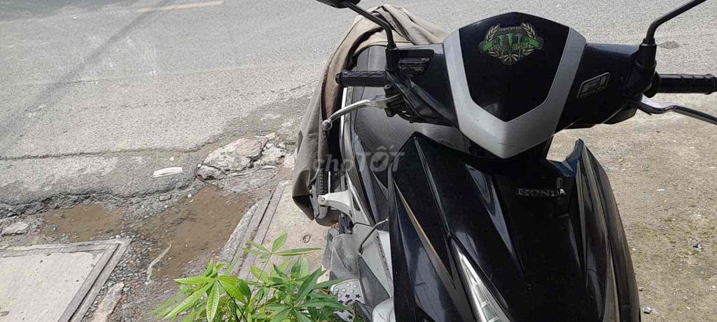 Honda Air Blade 2010 черный-серебристый