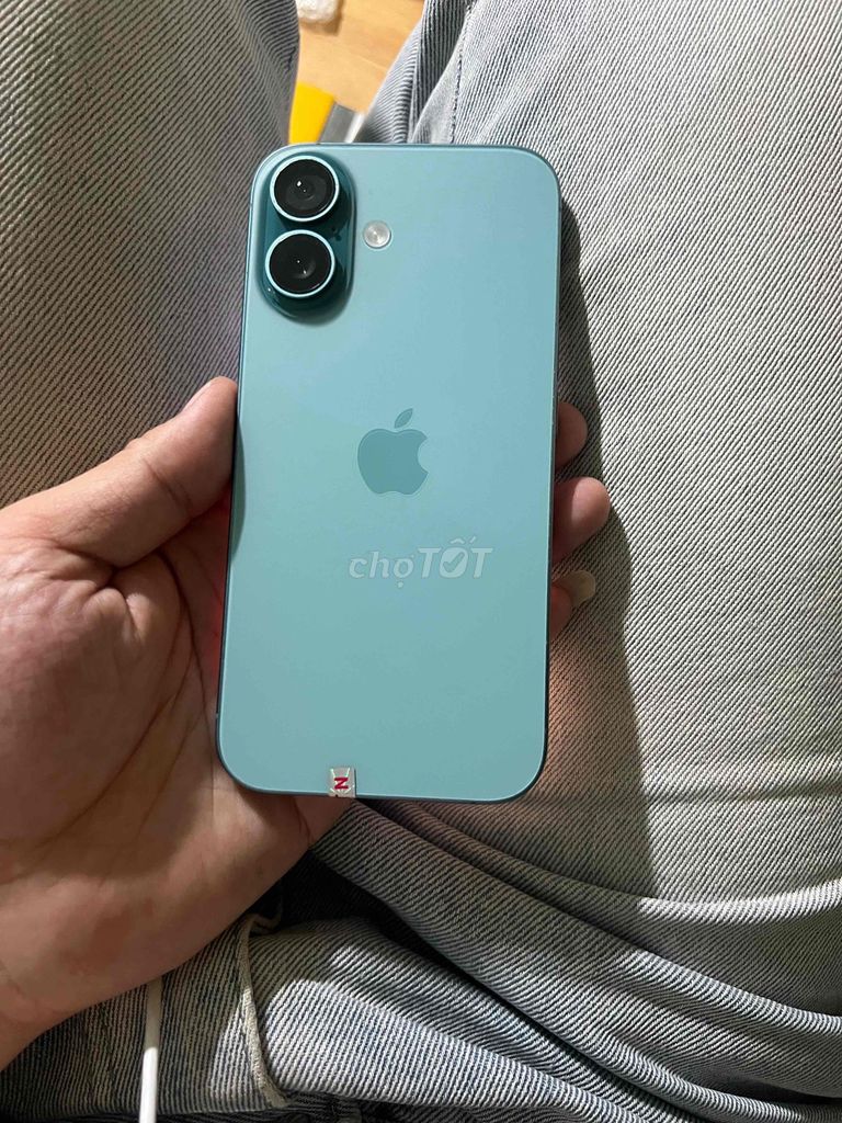 iPhone 16 128GB Xanh 99%. Mua bán Điện thoại tại Thành phố Thuận An Bình Dương được đăng bởi Apple Sỉ  hình 1
