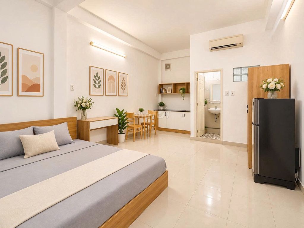 Аренда · 1 комн. · 30 м² · Quận 3, ул. Đường Cách Mạng Tháng 8