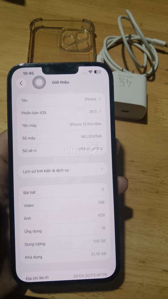 Apple iPhone 13 Pro Max 128GB Xám. Mua bán Điện thoại tại Thành phố Thủ Đức Tp Hồ Chí Minh được đăng bởi Gia Bảo hình 1