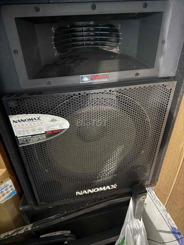 Loa sân khấu Nanomax SK-401. Mua bán Tivi, Âm thanh tại Thị xã Bến Cát Bình Dương được đăng bởi rua hình 1